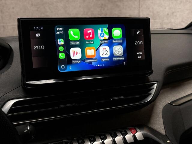 Peugeot 5008 1.2 PureTech GT-Line Automaat (MEMORY SEATS, FOCAL AUDIO, APPLE CARPLAY, 360 CAMERA, LEDER/ALCANTARA, ADAPTIVE CRUISE, STOELVERWARMING, KEYLESS, GETINT GLAS, LANE ASSIST, NIEUWSTAAT)