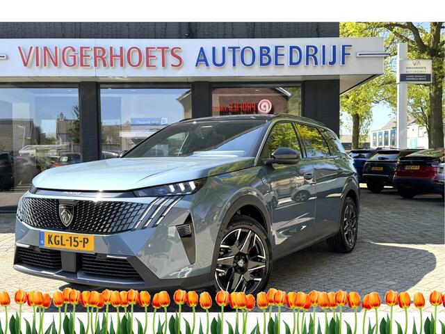 Peugeot 5008 Benzine + Hybride 145 * Automaat * GT * Navigatie * Keyless Start * L.M. Velgen * Achteruitrij Camera * 7-Persoons * Full Led * 1/2 Lederen Interieur * Vingerhoets; Vierde Generatie Eersteklas Service. Al meer dan 100 jaar een begrip in de Brabantse Kempe