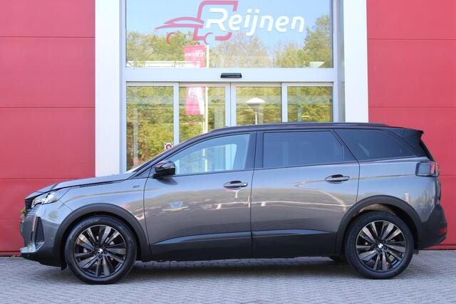 Peugeot 5008 1.6 180PK AUTOMAAT GT | PANORAMA SCHUIF/KANTEL DAK | FOCAL AUDIO SYSTEM | 7-PERSOONS! | NAVIGATIE | APPLE CARPLAY/ANDROID AUTO | ADAPTIVE CRUISE CONTROL | BLACK PACK | FULL LED KOPLAMPEN | DAB+ RADIO | DODEHOEK DETECTIE | 19" LICHTMETALEN VELGEN |