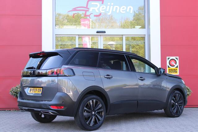 Peugeot 5008 1.6 180PK AUTOMAAT GT | PANORAMA SCHUIF/KANTEL DAK | FOCAL AUDIO SYSTEM | 7-PERSOONS! | NAVIGATIE | APPLE CARPLAY/ANDROID AUTO | ADAPTIVE CRUISE CONTROL | BLACK PACK | FULL LED KOPLAMPEN | DAB+ RADIO | DODEHOEK DETECTIE | 19" LICHTMETALEN VELGEN |
