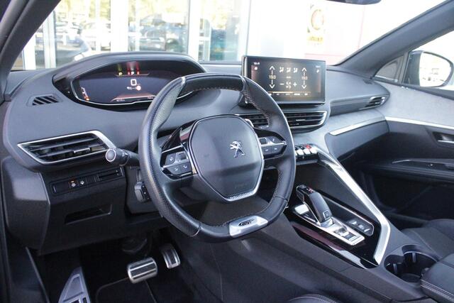 Peugeot 5008 1.6 180PK AUTOMAAT GT | PANORAMA SCHUIF/KANTEL DAK | FOCAL AUDIO SYSTEM | 7-PERSOONS! | NAVIGATIE | APPLE CARPLAY/ANDROID AUTO | ADAPTIVE CRUISE CONTROL | BLACK PACK | FULL LED KOPLAMPEN | DAB+ RADIO | DODEHOEK DETECTIE | 19" LICHTMETALEN VELGEN |