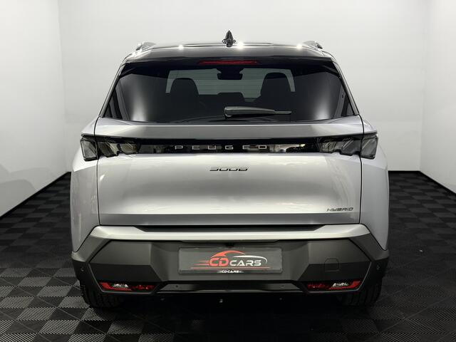 Peugeot 5008 1.2 Hybrid 145 GT 7P Camera, Half leder, Winterpakket, Keyless start, Elektrische achterklep, Cruise control adaptief, 2 jaar garantie