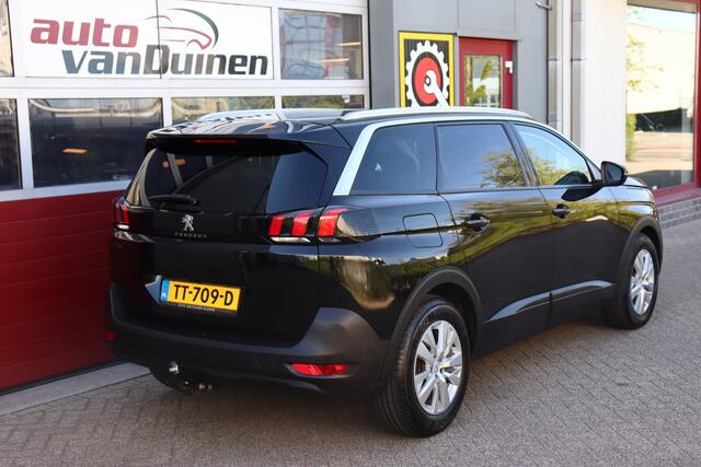 Peugeot 5008 1.2 PureTech Blue Lease Executive O.a: Trekhaak, Leder, Camera, Clima, Cruise, Navi, Etc. All-in prijs!