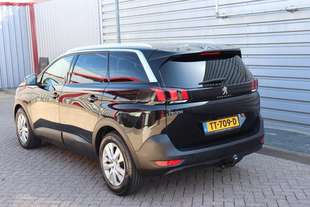Peugeot 5008 1.2 PureTech Blue Lease Executive O.a: Trekhaak, Leder, Camera, Clima, Cruise, Navi, Etc. All-in prijs!