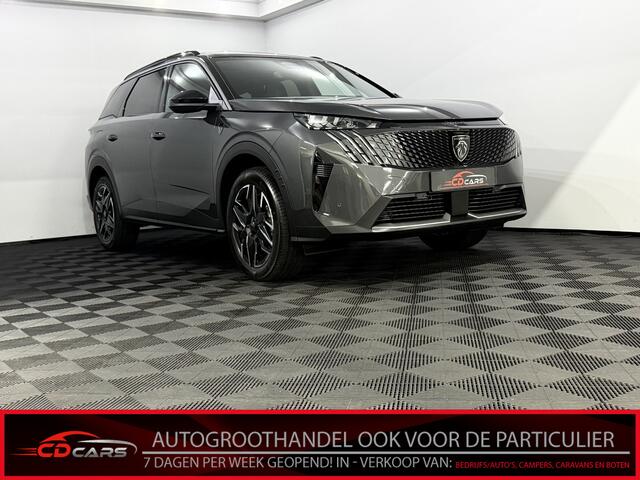 Peugeot 5008 1.2 Hybrid 145 GT 7P Camera, Navi, Virtual desk, Elektrische achterklep, Keyless start, Cruise control adaptief, Clima, 2 jaar garantie