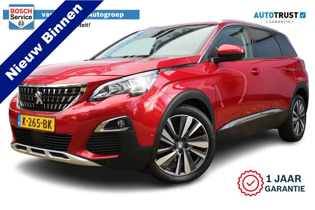 Peugeot 5008 7P 1.2 PureTech Blue Lease Premium | Incl. 12 maanden Garantie Panorama dak | Stoelverwarming | Elektrisch verstelbare stoel met memory | 360* Camera | Apple CarPlay/Android Auto | Keyless entry/start | Adaptieve cruise controle | Elektrische kofferbakkle