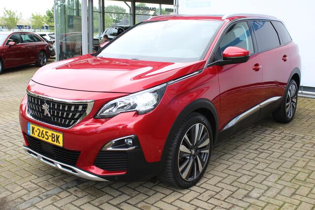 Peugeot 5008 7P 1.2 PureTech Blue Lease Premium | Incl. 12 maanden Garantie Panorama dak | Stoelverwarming | Elektrisch verstelbare stoel met memory | 360* Camera | Apple CarPlay/Android Auto | Keyless entry/start | Adaptieve cruise controle | Elektrische kofferbakkle