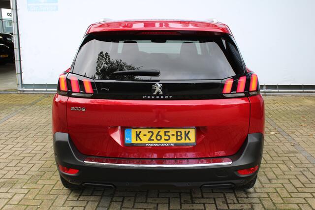Peugeot 5008 7P 1.2 PureTech Blue Lease Premium | Incl. 12 maanden Garantie Panorama dak | Stoelverwarming | Elektrisch verstelbare stoel met memory | 360* Camera | Apple CarPlay/Android Auto | Keyless entry/start | Adaptieve cruise controle | Elektrische kofferbakkle