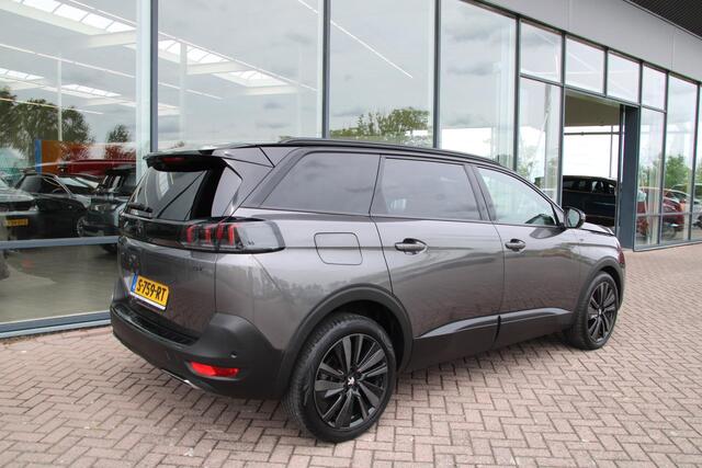 Peugeot 5008 1.2 PureTech 130pk GT Automaat 7-zits Leer Airco Navi Black Pack Super mooi,
