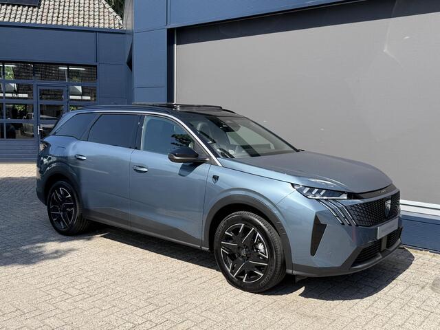Peugeot 5008 1.2 Hybrid 145 PK Automaat GT | Bouwjaar 2026 | Elektrische Kofferklep | Panorama Schuif-/Kanteldak | 7-Zits | Navigatie | Parkeercamera | Keyless Entry | Parkeersensoren V+A | Full LED Verlichting | Stoel- & Stuurverwarming | 19" Lichtmetalen Velgen |