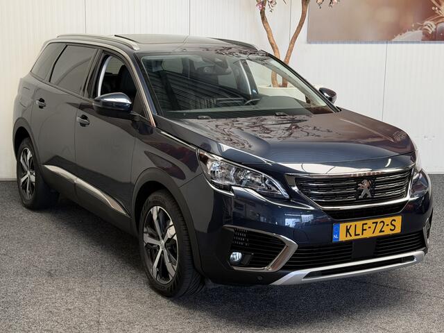 Peugeot 5008 1.2 PURETECH ALLURE 7 PERSSONS NAVIGATIE CRUISE CONTROL CLIMATE CONTROL PANORAMASCHUI/KANTELDAK APPLE CARPLAY/ANDROID RIJSTROOKSENSOREN ACHTERUITRIJCAMERA ZEER MOOI !!