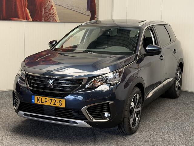 Peugeot 5008 1.2 PURETECH ALLURE 7 PERSSONS NAVIGATIE CRUISE CONTROL CLIMATE CONTROL PANORAMASCHUI/KANTELDAK APPLE CARPLAY/ANDROID RIJSTROOKSENSOREN ACHTERUITRIJCAMERA ZEER MOOI !!