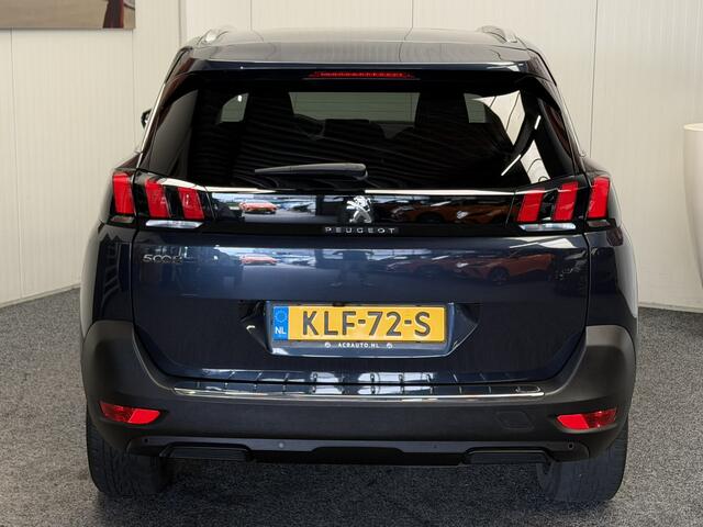 Peugeot 5008 1.2 PURETECH ALLURE 7 PERSSONS NAVIGATIE CRUISE CONTROL CLIMATE CONTROL PANORAMASCHUI/KANTELDAK APPLE CARPLAY/ANDROID RIJSTROOKSENSOREN ACHTERUITRIJCAMERA ZEER MOOI !!