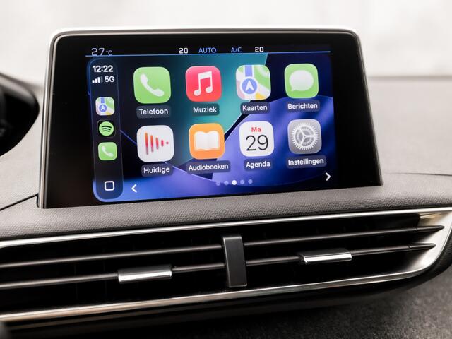Peugeot 5008 1.2 PureTech Sport 7 Persoons Automaat (APPLE CARPLAY, GROOT NAVI, LEDER, KEYLESS, DRIVE MODE, SPORTSTOELEN, GETINT GLAS, PARKEERSENSOREN, NIEUWE APK, NIEUWSTAAT)