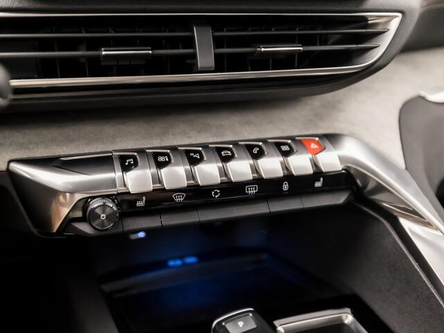 Peugeot 5008 1.2 PureTech GT Sport 7 Persoons Automaat (PANORAMADAK, APPLE CARPLAY, MEMORY SEAT, LEDER/ALCANTARA, 360 CAMERA, TREKHAAK, ADAPTIVE CRUISE, ELEK ACHTERKLEP, STOELVERWARMING, KEYLESS, NIEUWSTAAT)