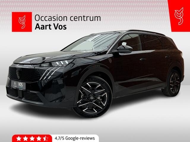 Peugeot 5008 Hybrid 145pk DCS-6 Automaat GT | Navigatie | Airconditioning ECC | Elek achterklep | 7 Persoons | Draadloos Apple Carplay & Android Auto | Isofix Bevestigingspunten | Lichtmetalen Velgen | Verschuifbare stoelen middelste zitrij | Dodehoek Detectie | Zeer