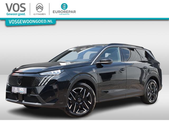 Peugeot 5008 Hybrid 145pk DCS-6 GT Automaat | Navigatie | Airconditioning ECC | Elek achterklep | 7 Persoons | Draadloos Apple Carplay & Android Auto | Isofix Bevestigingspunten | Lichtmetalen Velgen | Verschuifbare stoelen middelste zitrij | Dodehoek Detectie | Zeer