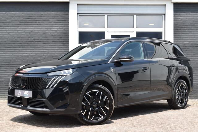 Peugeot 5008 Hybrid 145pk DCS-6 GT Automaat | Navigatie | Airconditioning ECC | Elek achterklep | 7 Persoons | Draadloos Apple Carplay & Android Auto | Isofix Bevestigingspunten | Lichtmetalen Velgen | Verschuifbare stoelen middelste zitrij | Dodehoek Detectie | Zeer