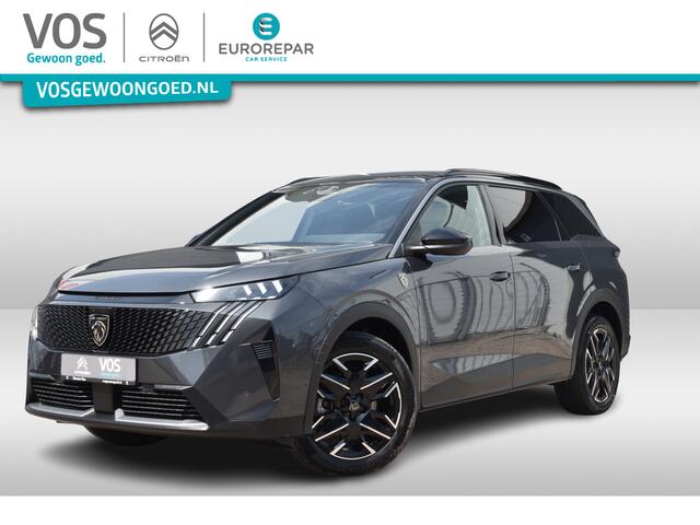 Peugeot 5008 Hybrid 145pk DCS-6 Automaat GT | Navigatie | Airconditioning ECC | Elek achterklep | 7 Persoons | Draadloos Apple Carplay & Android Auto | Isofix Bevestigingspunten | Lichtmetalen Velgen | Verschuifbare stoelen middelste zitrij | Dodehoek Detectie | Zeer