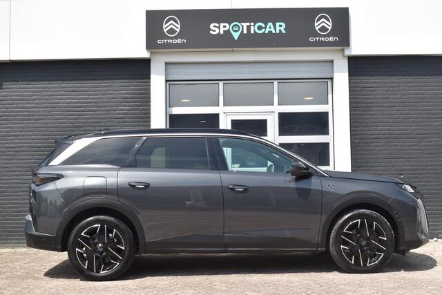 Peugeot 5008 Hybrid 145pk DCS-6 Automaat GT | Navigatie | Airconditioning ECC | Elek achterklep | 7 Persoons | Draadloos Apple Carplay & Android Auto | Isofix Bevestigingspunten | Lichtmetalen Velgen | Verschuifbare stoelen middelste zitrij | Dodehoek Detectie | Zeer
