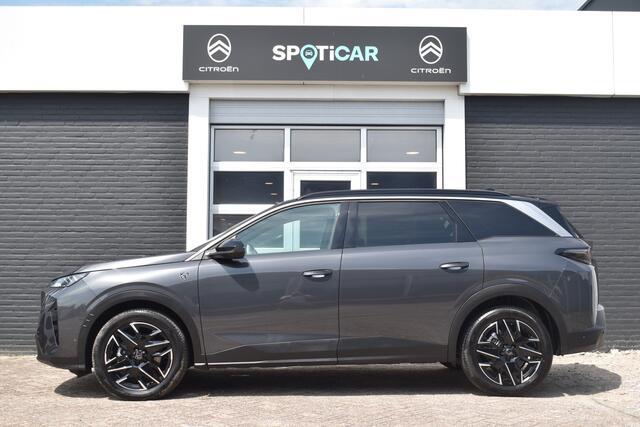 Peugeot 5008 Hybrid 145pk DCS-6 Automaat GT | Navigatie | Airconditioning ECC | Elek achterklep | 7 Persoons | Draadloos Apple Carplay & Android Auto | Isofix Bevestigingspunten | Lichtmetalen Velgen | Verschuifbare stoelen middelste zitrij | Dodehoek Detectie | Zeer