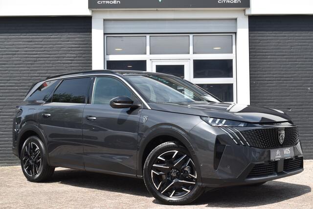Peugeot 5008 Hybrid 145pk DCS-6 Automaat GT | Navigatie | Airconditioning ECC | Elek achterklep | 7 Persoons | Draadloos Apple Carplay & Android Auto | Isofix Bevestigingspunten | Lichtmetalen Velgen | Verschuifbare stoelen middelste zitrij | Dodehoek Detectie | Zeer
