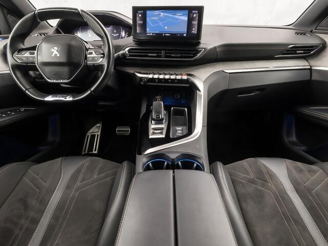 Peugeot 5008 1.2 PureTech GT 7 Persoons Automaat (APPLE CARPLAY, 1e EIGENAAR, GROOT NAVI, LEDER/ALCANTARA, 360 CAMERA, SPORTSTOELEN, KEYLESS, GETINT GLAS, ADAPTIVE CRUISE, NIEUWSTAAT)