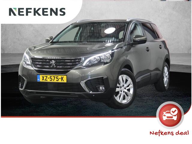 Peugeot 5008 1.2 130PK Active | 2de eigenaar | AppleCarplay/AndroidAuto | Camera | Navigatie | Cruise Control | Climate Control | 7 PERSOONS! | Isofix | Parkeersensoren | LED | Privacy Glass | Trekhaak |