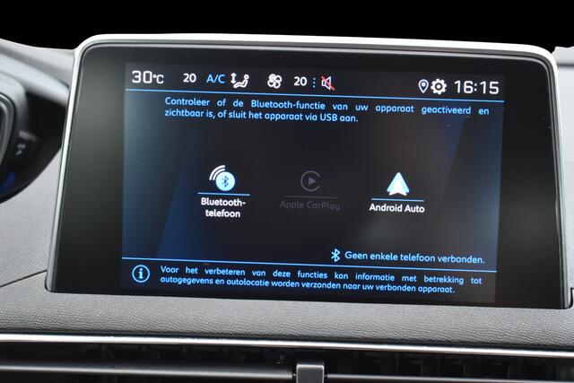 Peugeot 5008 PureTech 130 EAT8 Automaat GT | 7-persoons | Navigatie via Carplay & Android Auto | Achteruitrijcamera | Parkeersensoren v+a | Stoelverwarming | Climate Control | Keyless Start | DAB | Isofix Bevestigingspunten | Lichtmetalen Velgen | Zeer Compleet!!!