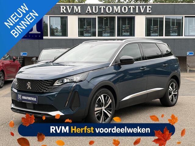 Peugeot 5008 1.2 GT HYBRID 136 7 PERSOONS| VAN:33.900,- VOOR:29.877,- UW HERFSTVOORDEEL:4.023,-| ADAPTIVE CRUISE CONTROL| 12.000KM! | STOELVERWARMING| RIJKLAARPRIJS INCL. 12 MND BOVAG GARANTIE|