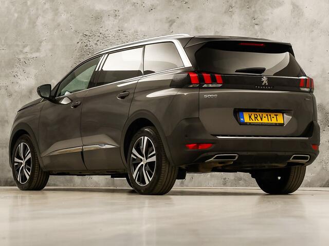 Peugeot 5008 1.2 PureTech GT-Line 7 Persoons (PANORAMADAK, APPLE CARPLAY, LEDER, STOELVERWARMING, 360 CAMERA, DRIVE SELECT, KEYLESS, GETINT GLAS, NIEUWSTAAT)