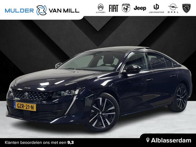 Peugeot 508 Berline GT Pack Business 1.6 PHEV HYbrid 225pk e-EAT8 AUTOMAAT | FULL-OPTIONS! | NAPPA LEDER | SCHUIF/KANTELDAK | TREKHAAK | NIGHTVISION | HANDSFREE A.KLEP | 360° CAMERA