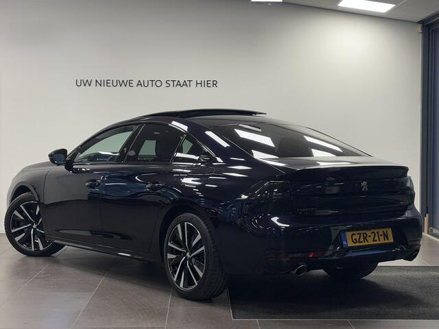 Peugeot 508 Berline GT Pack Business 1.6 PHEV HYbrid 225pk e-EAT8 AUTOMAAT | FULL-OPTIONS! | NAPPA LEDER | SCHUIF/KANTELDAK | TREKHAAK | NIGHTVISION | HANDSFREE A.KLEP | 360° CAMERA