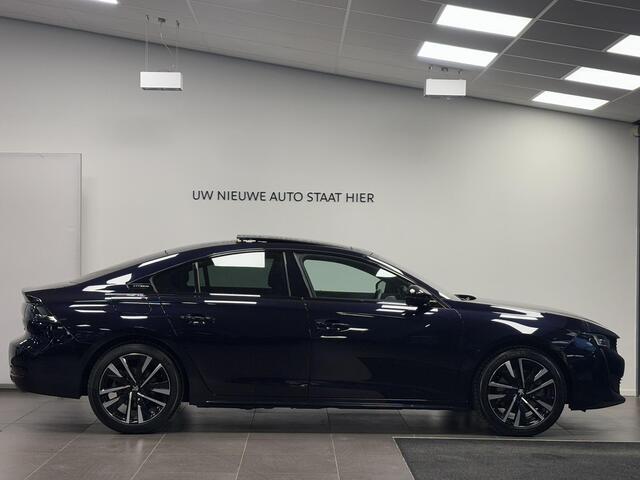 Peugeot 508 Berline GT Pack Business 1.6 PHEV HYbrid 225pk e-EAT8 AUTOMAAT | FULL-OPTIONS! | NAPPA LEDER | SCHUIF/KANTELDAK | TREKHAAK | NIGHTVISION | HANDSFREE A.KLEP | 360° CAMERA