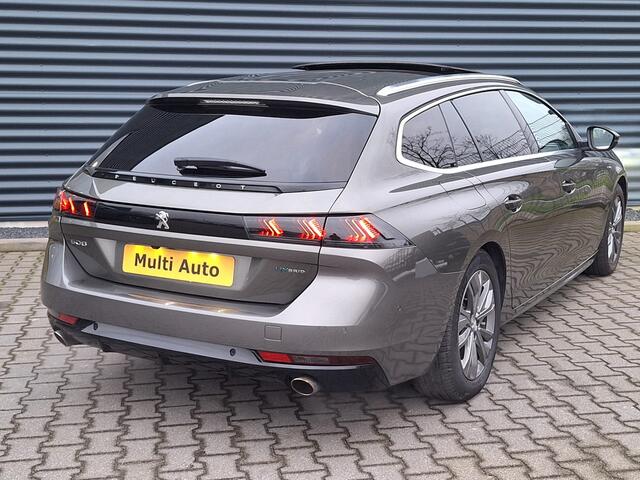 Peugeot 508 SW 1.6 HYbrid Allure 225pk Plug in Hybrid PHEV | Panodak | Adaptive Cruise | Trekhaak af Fabriek | 360 Camera | Carplay | Navigatie | Sfeerverlichting | Sportstoelen |