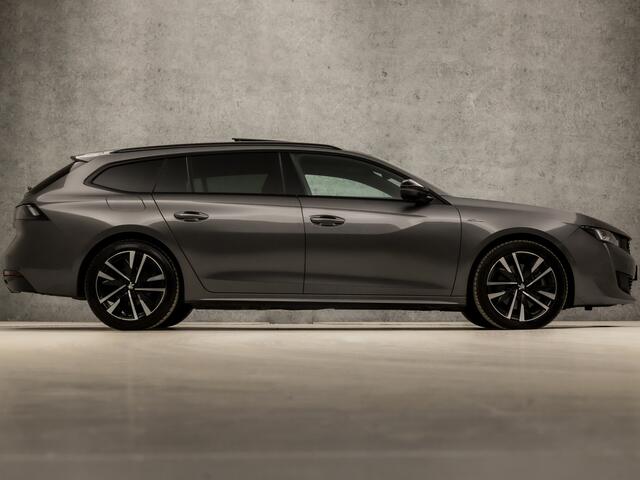Peugeot 508 1.6 HYbrid GT Line 225Pk Automaat (PANORAMADAK, DEALER ONDERHOUDEN, 1e EIGENAAR, APPLE CARPLAY, NAPPA LEDER, MEMORY SEATS, ADAPTIVE CRUISE, STOELVERWARMING, MASSAGE, KEYLESS, NIEUWSTAAT)
