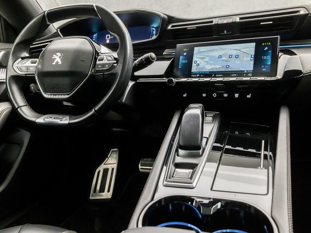 Peugeot 508 1.6 HYbrid GT Line 225Pk Automaat (PANORAMADAK, DEALER ONDERHOUDEN, 1e EIGENAAR, APPLE CARPLAY, NAPPA LEDER, MEMORY SEATS, ADAPTIVE CRUISE, STOELVERWARMING, MASSAGE, KEYLESS, NIEUWSTAAT)
