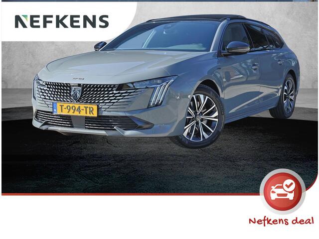Peugeot 508 SW 1.6 HYbrid 180PK Allure | Panorama/Schuifdak | Navigatie | Achteruitrijcamera | Parkeersensoren | Keyless | Matrix LED Koplampen | Dodehoek Detectie | Climate Control | Adaptieve Cruise Control | 17" LMV | Apple Carplay/Android Auto |