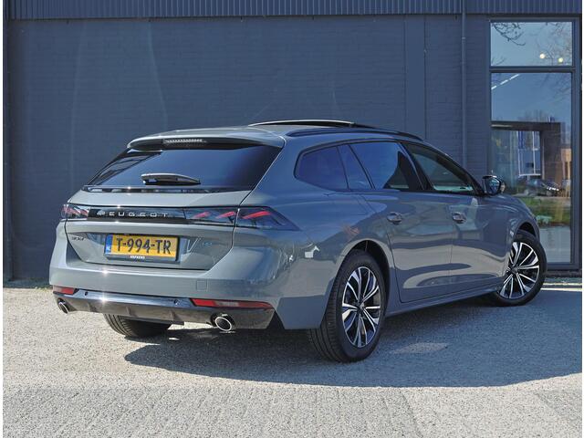 Peugeot 508 SW 1.6 HYbrid 180PK Allure | Panorama/Schuifdak | Navigatie | Achteruitrijcamera | Parkeersensoren | Keyless | Matrix LED Koplampen | Dodehoek Detectie | Climate Control | Adaptieve Cruise Control | 17" LMV | Apple Carplay/Android Auto |