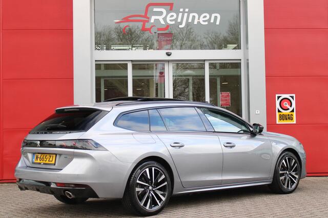 Peugeot 508 SW 1.6 HYbrid 225PK GT PACK BUSINESS | PANORAMISCH SCHUIF/KANTEL DAK | FOCAL AUDIO SYSTEM | ADAPTIVE CRUISE CONTROL | DODEHOEK DETECTIE | LEDEREN BEKLEDING | ELEKTRISCH BEDIENBARE VOORSTOELEN MET GEHEUGENFUNCTIE | 19" LICHTMETALEN VELGEN | FULL LED KOPLAM