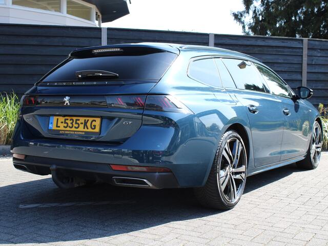 Peugeot 508 SW 1.5 BlueHDI 130PK Blue Lease GT Automaat Navigatie, Camera Voor & Achter, Keyless, Trekhaak, Adaptieve Cruise Control, Elektrische Achterklep