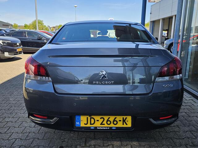 Peugeot 508 1.6 e-THP Blue Lease Executive 165 pk | Trekhaak afneembaar | Google maps navigatie | Cruise control | PDC | Camera | Nette en goed onderhouden auto | 1875 kg trekgewicht!