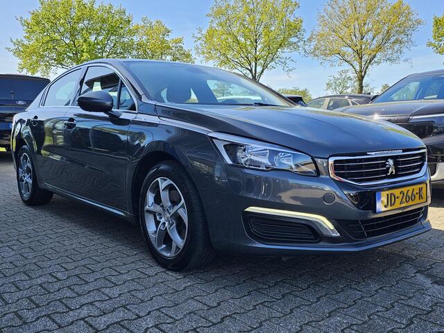 Peugeot 508 1.6 e-THP Blue Lease Executive 165 pk | Trekhaak afneembaar | Google maps navigatie | Cruise control | PDC | Camera | Nette en goed onderhouden auto | 1875 kg trekgewicht!