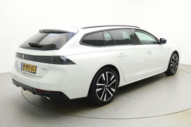 Peugeot 508 SW 1.6 HYbrid GT 225pk | 18" LM Velgen | Camera | Dodehoek Detectie | Full LED | Lane Assist | Navigatie | Afneembare trekhaak