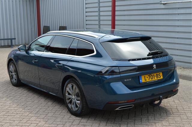 Peugeot 508 SW 1.2 PureTech Blue Lease Allure O.a: Afn. Haak, PDC, Camera, Carplay, DAB, ACC, Etc. All-in prijs!