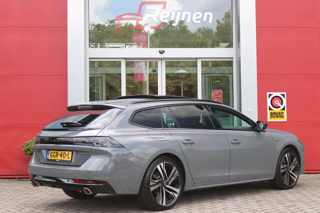 Peugeot 508 SW 1.6 HYbrid 225PK GT ** NIEUW MODEL** | NAVIGATIE |PANORAMISCH SCHUIFDAK|KOPLAMPEN MATRIX LED | WEGKLAPBARE TREKHAAK |BEKLEDING LEDER/ALCATARA MISTRAL |COMFORTSTOELEN MET VERSTELBARE NEUS EN ELEKTRISCHVERSTELBARE HELLINGSHOEK|STOELVERWARMING |DRAADLOOS 