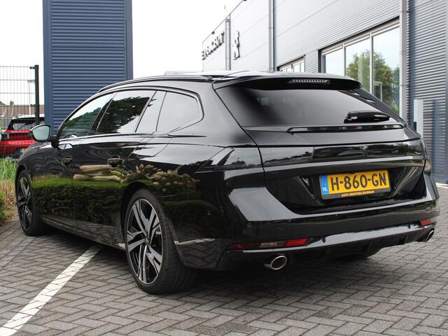 Peugeot 508 SW Première 1.6 HYbrid 225PK EAT8 Automaat Navigatie, Achteruitrijcamera, Keyless, Elektrische Kofferbak, Panoramadak, Adaptieve Cruise, Alcantara