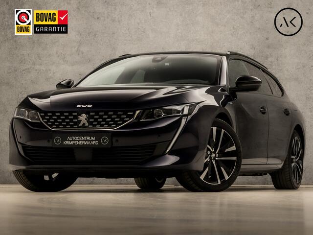 Peugeot 508 1.6 HYbrid 180 GT Line 225Pk Automaat (APPLE CARPLAY, LEDER, FOCAL AUDIO, STOELVERWARMING, ADAPTIVE CRUISE, SPORTSTOELEN, KEYLESS, GETINT GLAS, 360 CAMERA, NIEUWE APK, NIEUWSTAAT)