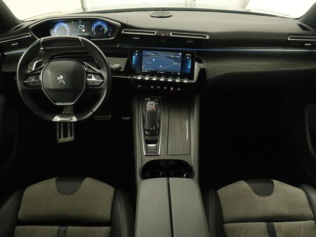 Peugeot 508 1.6 HYbrid GT | Trekhaak | Stoelverwarming | 360 Camera | Adaptive cruise | Carplay | Keyless | Leder/Alcantara | Navigatie | Full LED | PHEV | Plug In