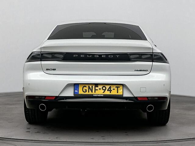 Peugeot 508 1.6 HYbrid 180PK GT | 1ste eigenaar | AUTOMAAT | AppleCarPlay/AndroidAuto | Adaptive Cruise Control | Stoelverwarming | 360'Camera | Alcantara/Leer | Sfeerverlichting | FocalSound | Trekhaak | Virt.Cockpit | Keyless | Isofix | Privacy Glass | Parkeersenso